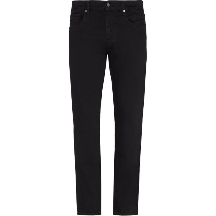 7 For All Mankind Men's Black Slimmy Jeans Size 30 R
