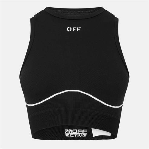 OFF WHITE - Women's Seamless Crop Top