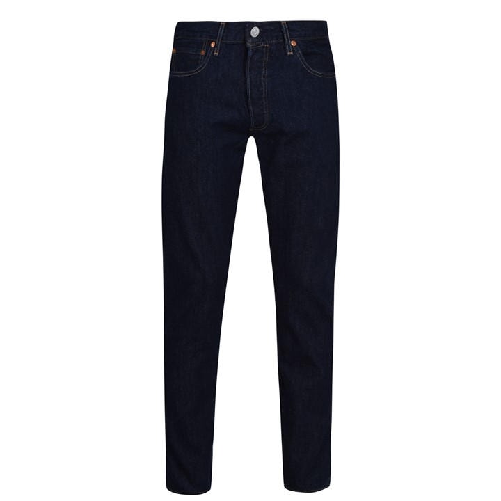 Levis Men's Blue 501® Original Straight Jeans - Small