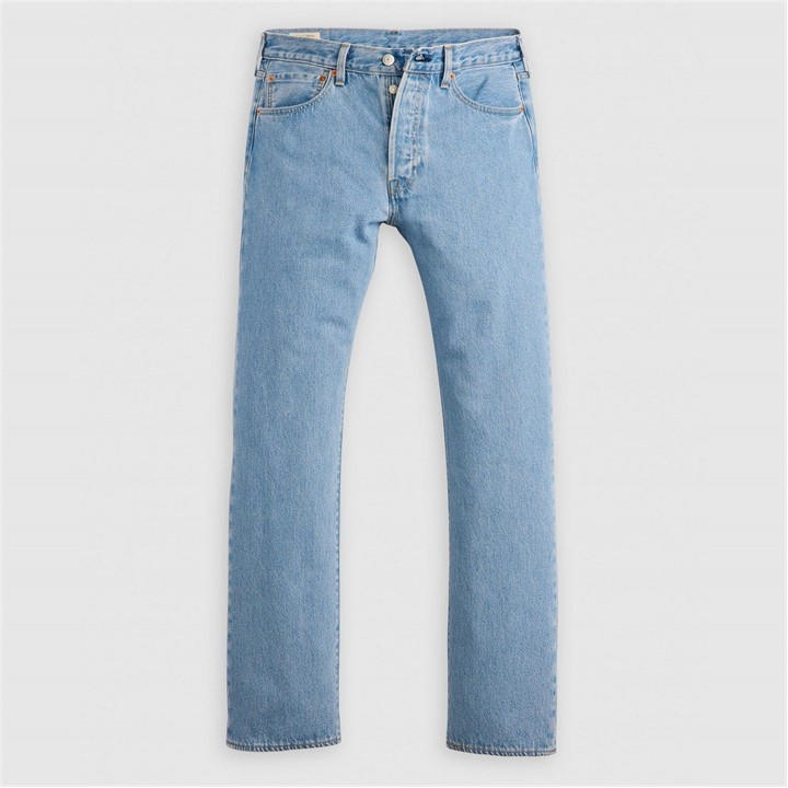 Levis Men's Blue 501® Original Straight Jeans Size 36 R