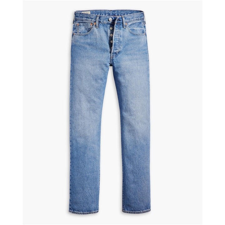 Levis Men's Blue 501® Original Straight Jeans Size 38 R