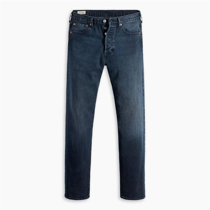 Levis Men's Blue 501® Original Straight Jeans Size 36 R