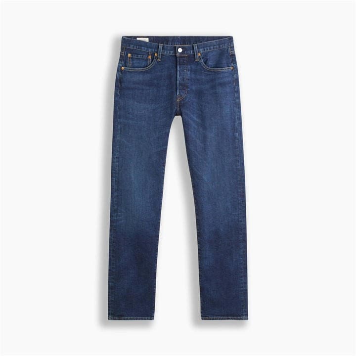 Levis Men's Blue 501® Original Straight Jeans