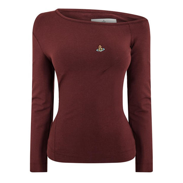 Black - VIVIENNE WESTWOOD - Women's Viv Hebo Long Sleeve T-Shirt