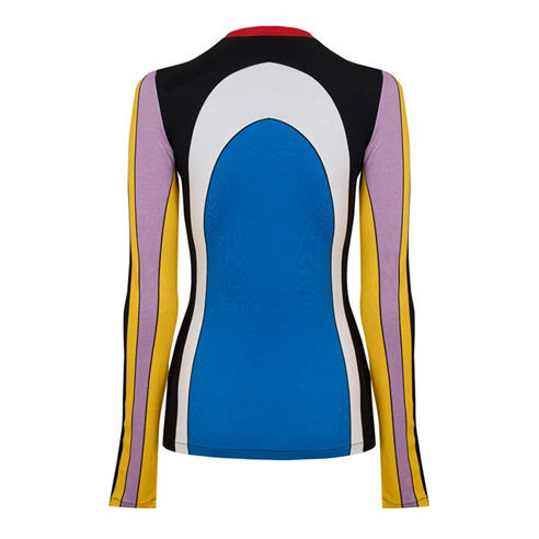 JEAN PAUL GAULTIER - Women's LS Body Map Long Sleeve T-Shirt