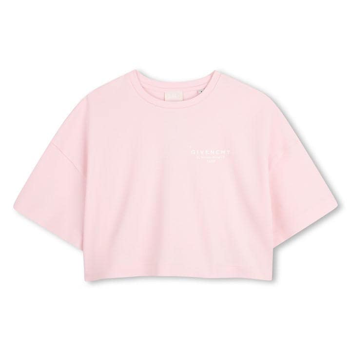 Givenchy Girls Pink Kids' Crop Top - 8 - 9 Years