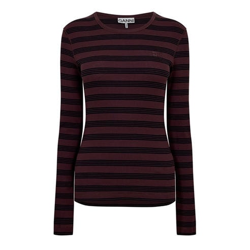 GANNI - Women's Long Sleeve T-Shirt