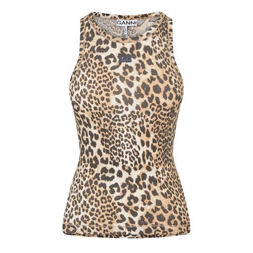 GANNI - Women's Cotton Racerback Vest