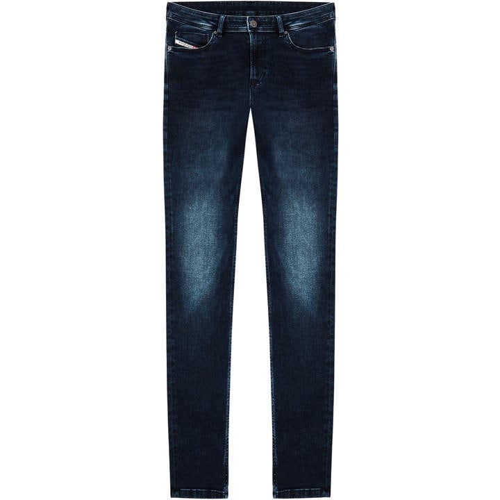 Diesel Mens Blue Sleenker Skinny Jeans - Size 36 R