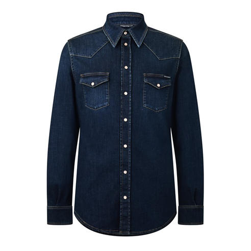 DOLCE AND GABBANA - DG Marina Dnm Shirt Sn63