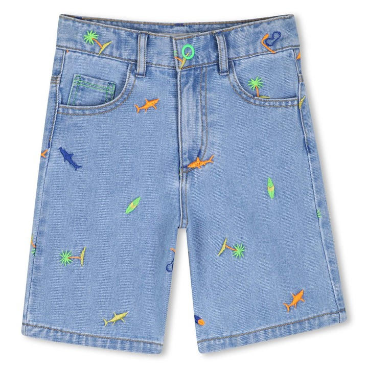 Billieblush Boys Blue Kids' Denim Shorts - 8 - 9 Years