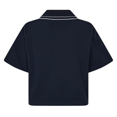 MIU MIU - Women's Crop Top Cropped Short Sleeve Polo Shirt