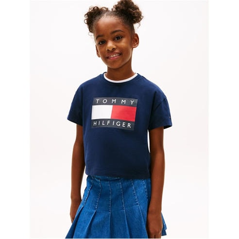 Tommy Hilfiger - Kids' Heritage Cropped Crop Top