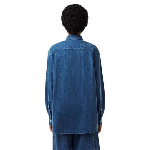 Lacoste - Women's Long-Sleeve Denim Shirt