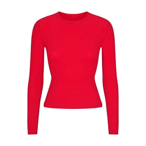 SKIMS - Womens Fits Everybody Long-Sleeve Tee