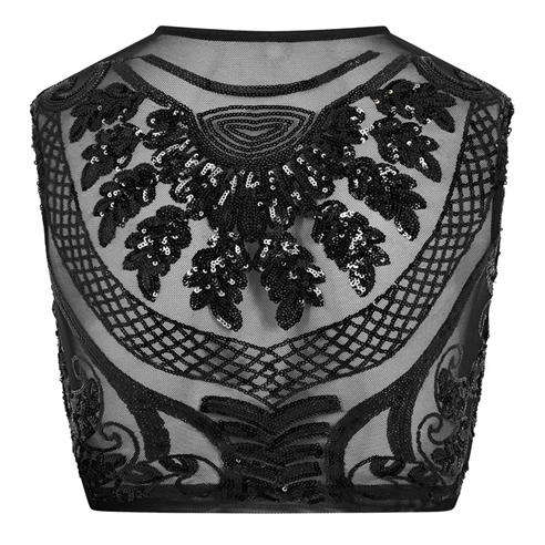 NORMA KAMALI - NK Sqn Crop Top Ld54