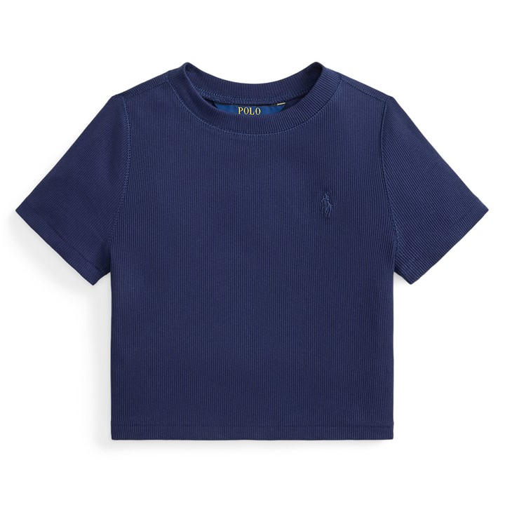 Polo Ralph Lauren Girls Blue Polo Baby Tee Jn63