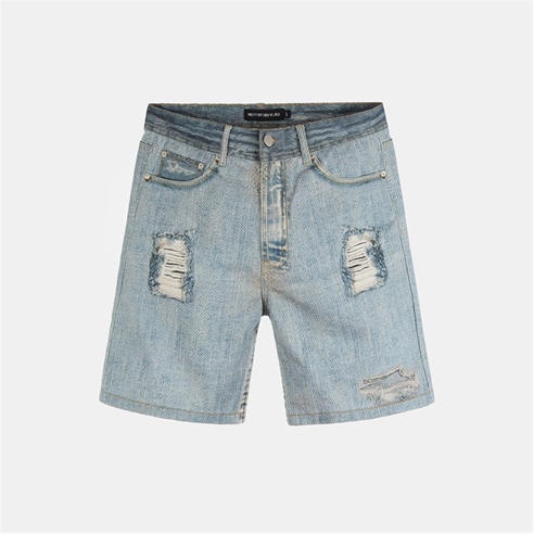 PRETTY BOY UGLY WORLD - Men's Denim Shorts