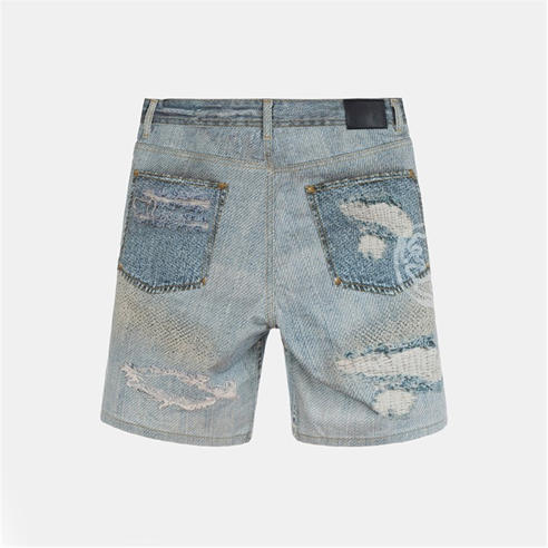 PRETTY BOY UGLY WORLD - Men's Denim Shorts