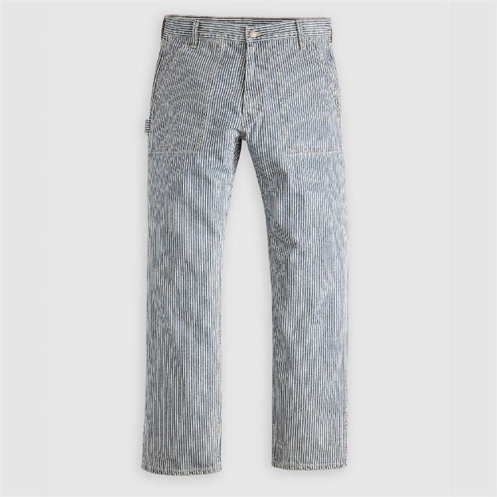 Levis Men's Blue 555 Rlxd Utlty