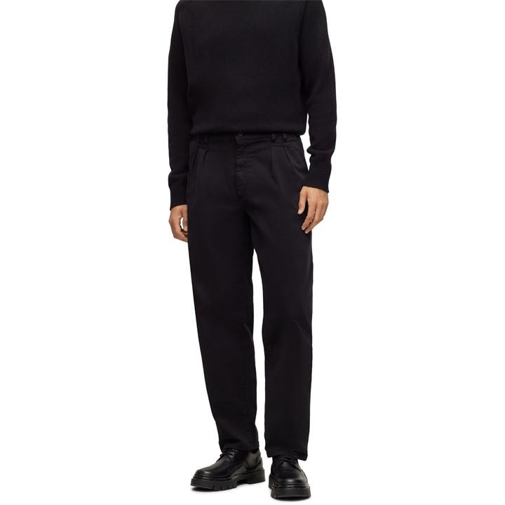 Boss Men's Black Tulsa 10251409 01 Size 38 R