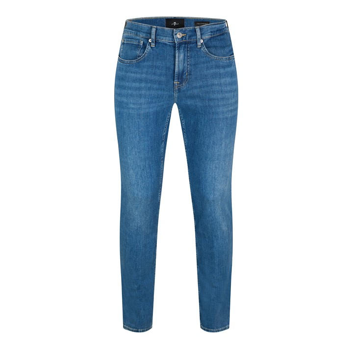 7 For All Mankind Men's Blue 7Fam The Straight Sn62