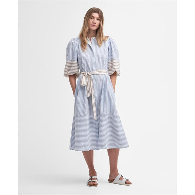 Barbour Thea Striped Shirt Dress,All Products : American Fashion Style Bags On Sale