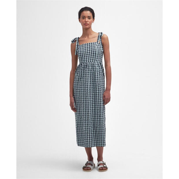 Barbour Abigail Gingham Midi Dress,Specials : American Fashion Style Bags On Sale