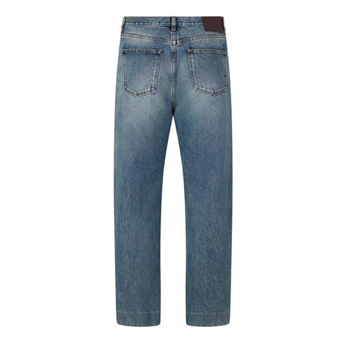 VALENTINO - Men's Cotton Straight Leg Jeans