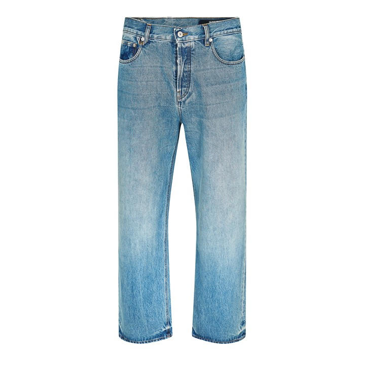 Jacquemus Jacq Script Jean Sn62 In Blue