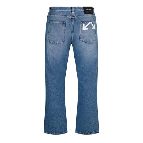 OFF WHITE - Men's Half Arrow Straight Leg Jeans