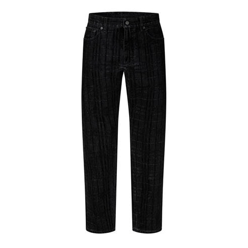 BURBERRY - Men's Danny Cotton Straight Jeans