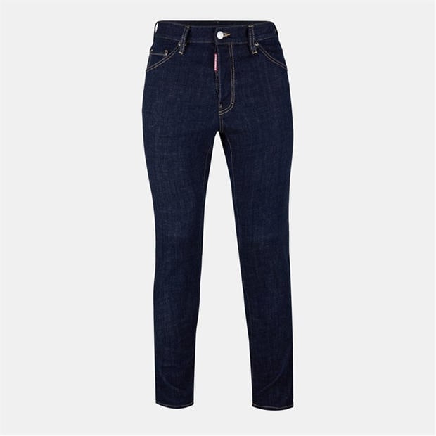 Rip Repair Blk - DSQUARED2 - Cool Guy Slim Jeans
