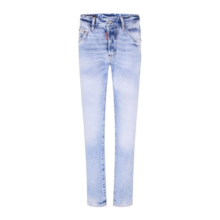 Dsquared2 Men's Blue Dsq Teddy Slim Fit Jeans