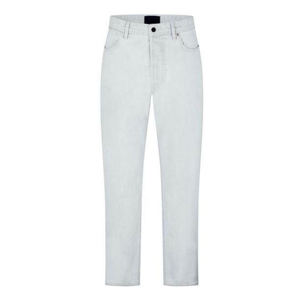 Black V0029 - STONE ISLAND - Mens Denim Research Straight Jeans