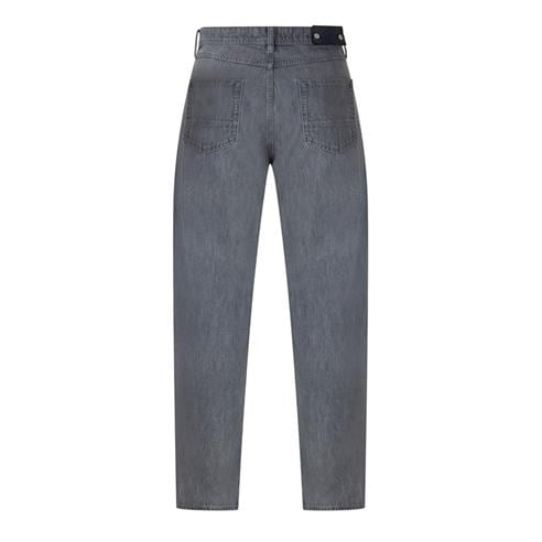 STONE ISLAND - Men's Denim Research Cotton Straight Leg Jeans