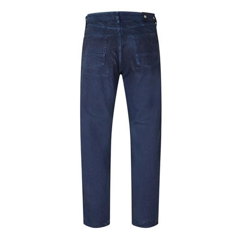 STONE ISLAND - Men's Reflect Denim Research Cotton Straight-Leg Jeans