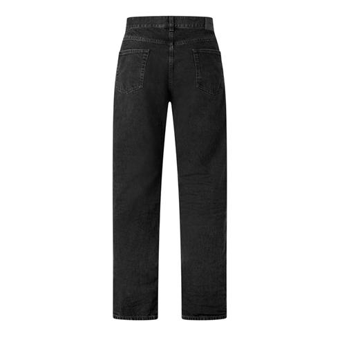 SAINT LAURENT - Men's Relax Denim Mid-Rise Straight Leg Jeans