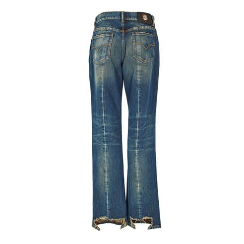 VERSACE - Women's Dirty Wash Slim Fit Jeans