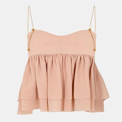 CHLOE - Women's Ruffle Cami Top