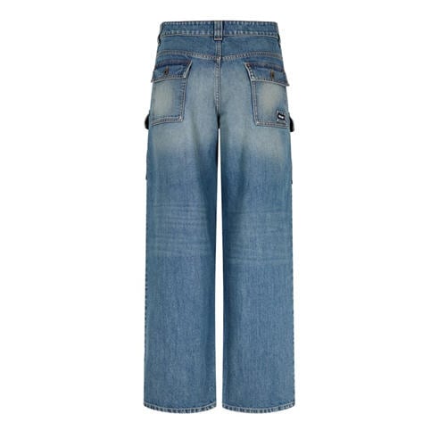 MIU MIU - Women's Pocket Denim Straight Leg Jeans