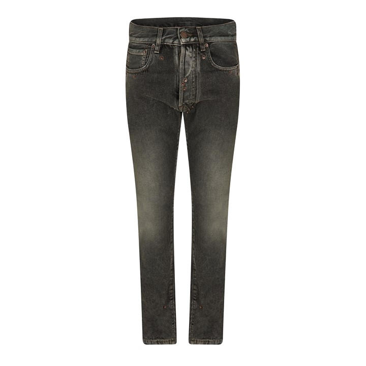 Moschino Women's Grey Boyf Jeans