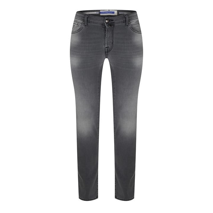 Jacob Cohen Men's Grey Nick Slim Fit Jeans Size 38 R