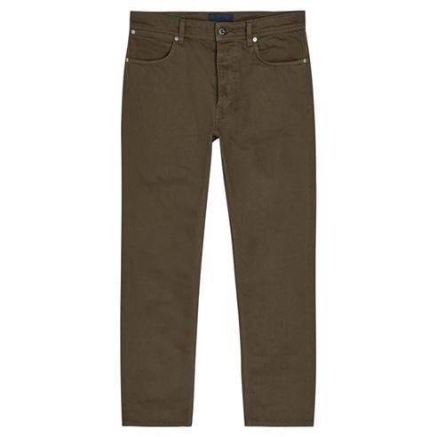 Stone Island - Men's Cotton Mid-Rise Straight Leg Jeans
