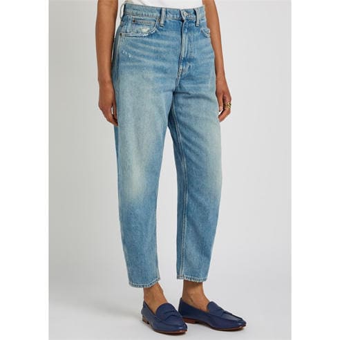 Polo Ralph Lauren - J CRVD TPR ANKL STRAIGHT JEANS