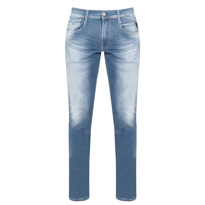 Replay Hyperflex Anbass Slim Jeans - Blue
