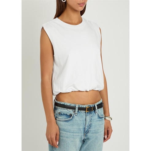 Rag and Bone - Women's Mica Bubble Cotton Tank Top