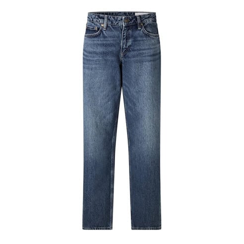 Rag and Bone - Women's Saige Full Straight Low Rise Cotton Jeans