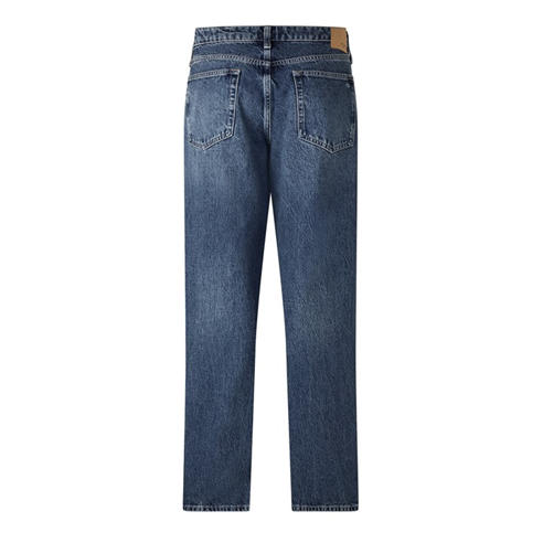 Rag and Bone - Women's Saige Full Straight Low Rise Cotton Jeans