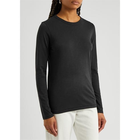 Rag and Bone - Women's To The Slub Cotton Regular-Fit Long Sleeve T-Shirt